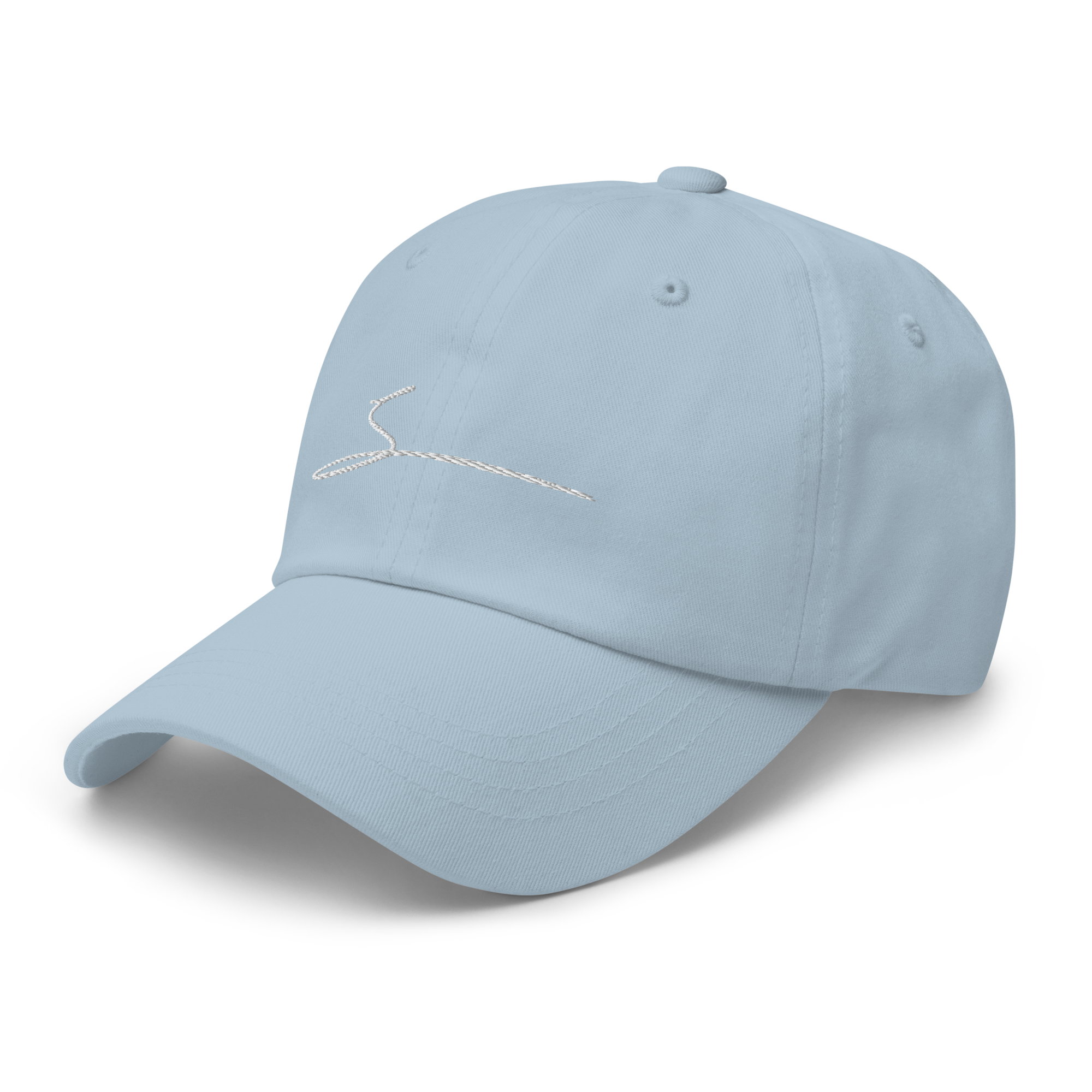 Samson Taxon Light Blue Classic Dad Hat with Logo